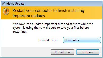 Check for available updates and install them.
Restart your computer if prompted.