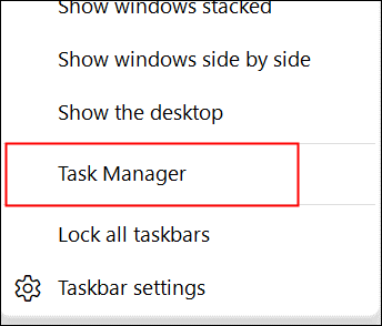 Check for malware or virus infections:
Open Task Manager by pressing Ctrl+Shift+Esc.