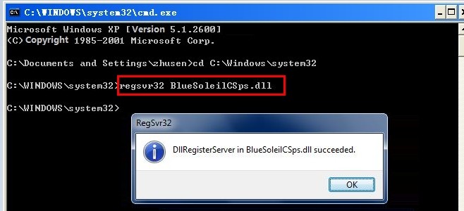 Check the current version of bluesoleilcs.exe
Right-click on bluesoleilcs.exe and select "Properties"