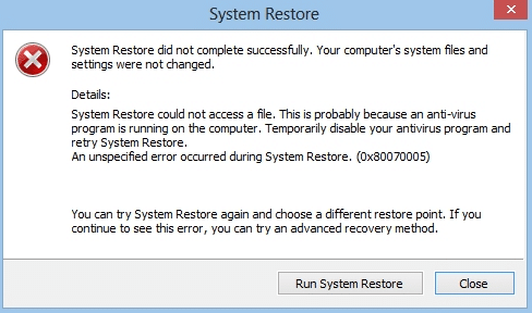 Choose a restore point before the beprpl.exe error occurred.
Follow the on-screen instructions to restore your system to that specific point.