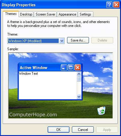 Choose the appropriate operating system from the drop-down menu
Click on Apply and then OK