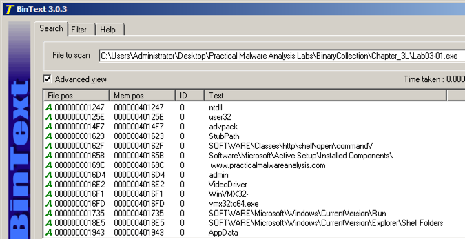 Code analysis and static analysis tools for BOMB.EXE
Dynamic analysis tools for BOMB.EXE
