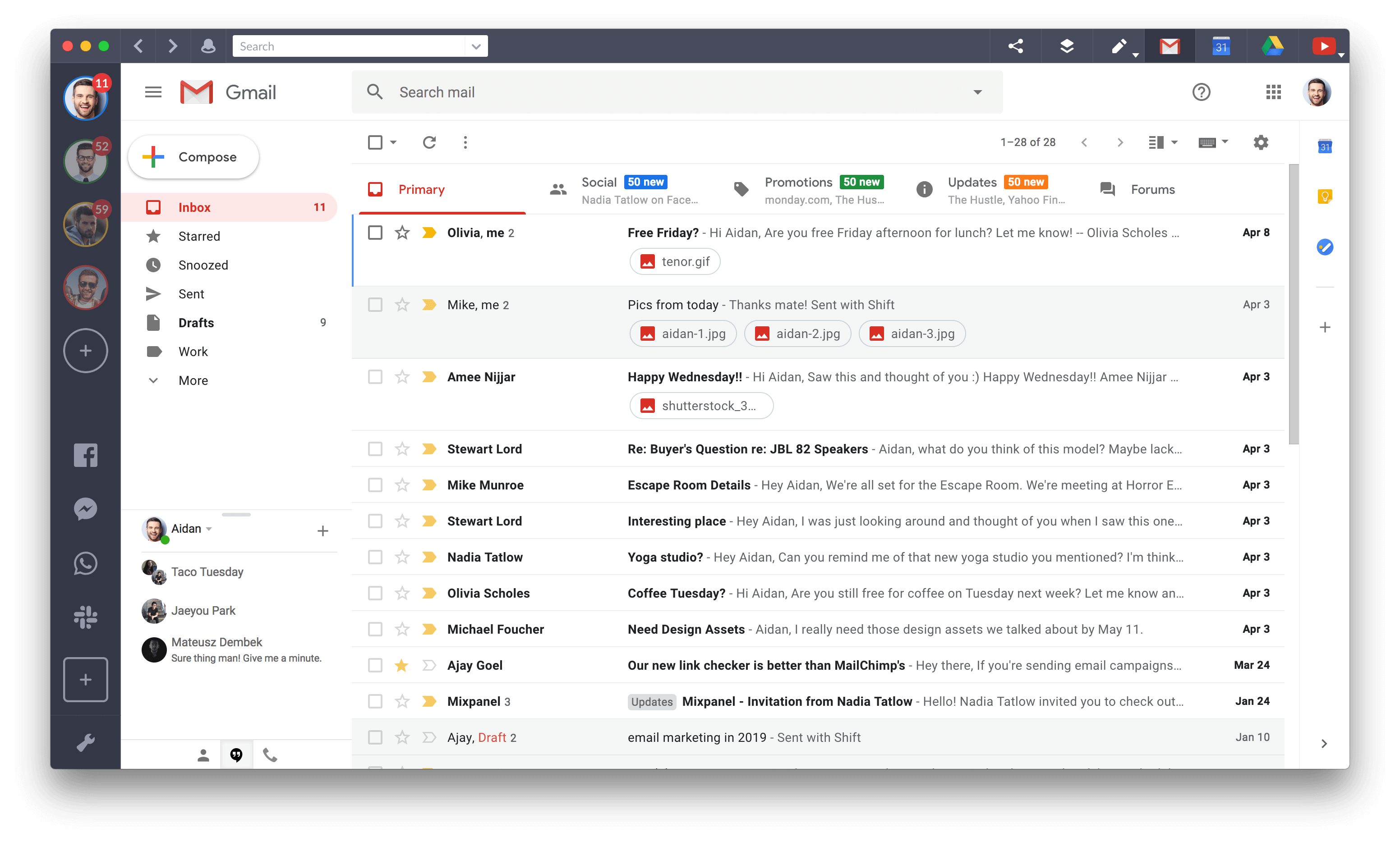 Email management: BlueMail.exe is a powerful email management tool that allows users to efficiently organize and manage their email accounts.
Multiple account support: Users can add and manage multiple email accounts from various providers, such as Gmail, Outlook, Yahoo, and more, all in one place.