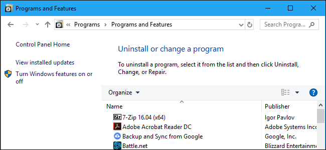 Find the program associated with bcc1.exe in the list.
Select the program and click on "Uninstall".