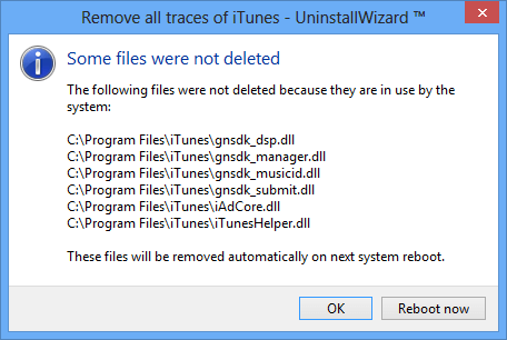Follow the uninstallation wizard to remove the software
Restart your computer