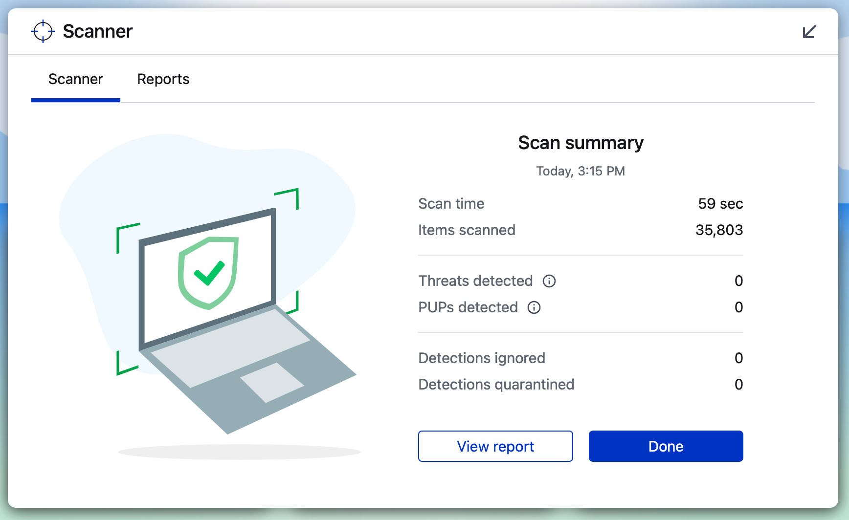 If any threats are detected, follow the recommended actions provided by the security software to remove or quarantine the malware.
Restart your computer after the scan and removal process is complete.