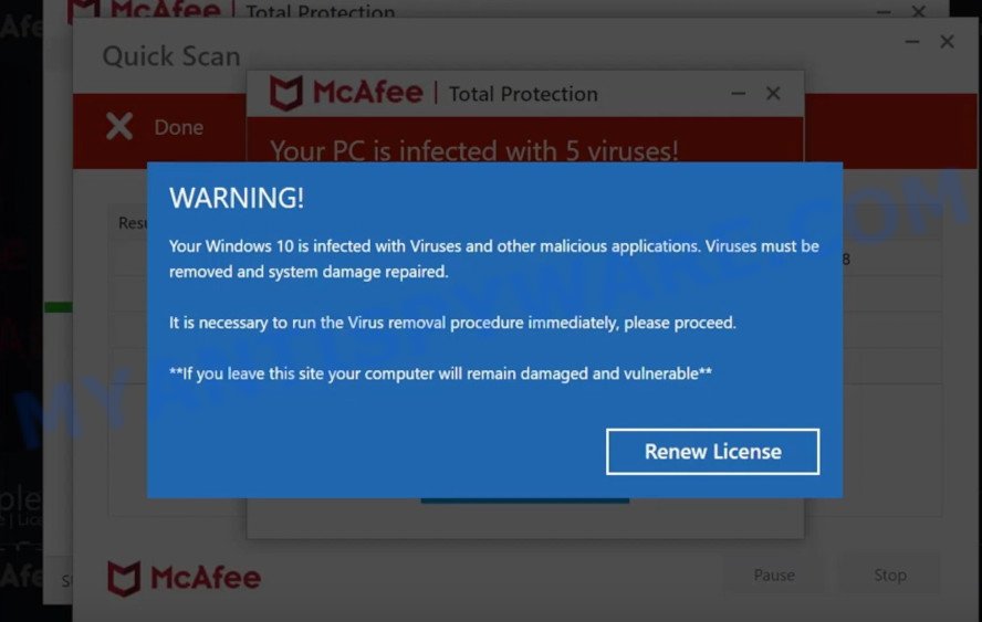 If any viruses or malware are detected, follow the on-screen instructions to remove them.
Restart your computer after the scan and removal process.