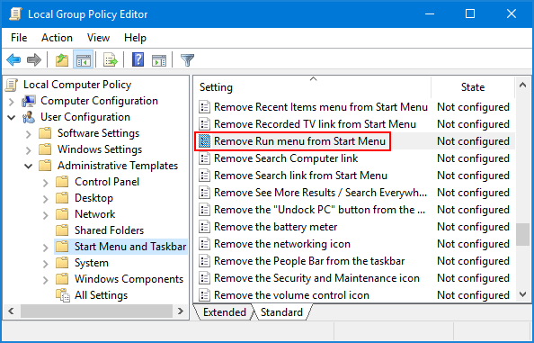 If buagent.exe is not present in the startup list, continue to the next step
Open the Run dialog by pressing Win+R