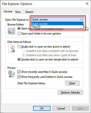 If found, right-click on it and select End task
Open File Explorer by pressing Windows Key + E