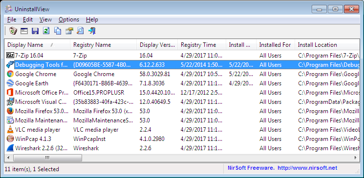 Locate Bandwidth Monitor v2.9.623.exe in the list of installed programs.
Right-click on Bandwidth Monitor v2.9.623.exe and select Uninstall.