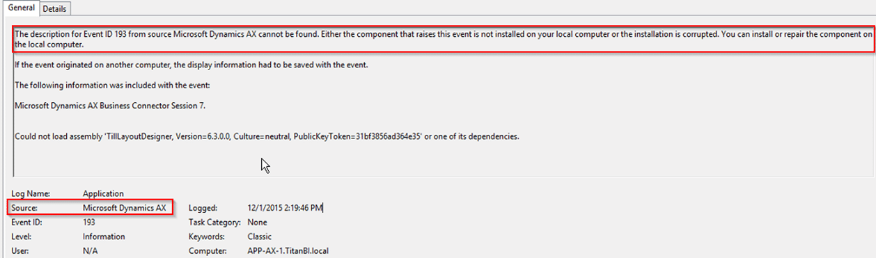 Look for any error or warning events related to broadcast.exe
Note down the event ID and source of any relevant events
