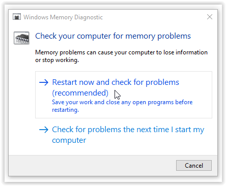 Memory issues.
Software conflicts.