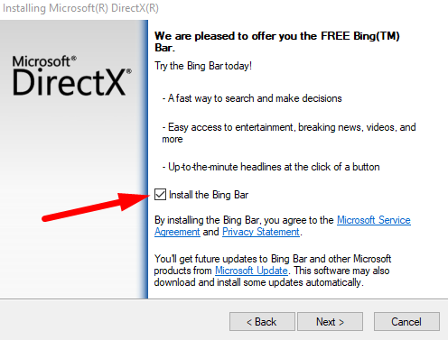 Open a web browser and go to the official Microsoft DirectX download page.
Click on the Download button to download the latest version of DirectX.