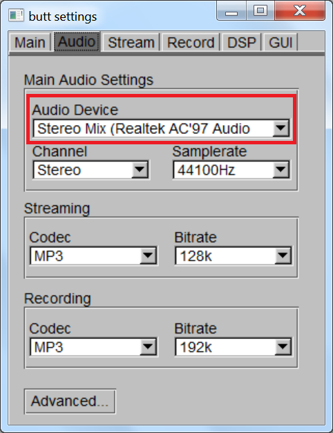 Open the associated software (e.g., BroadWave Audio Streaming Server).
Navigate to the "Help" or "Settings" menu.