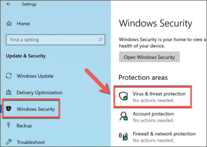Open your antivirus software.
Go to the settings or options menu.