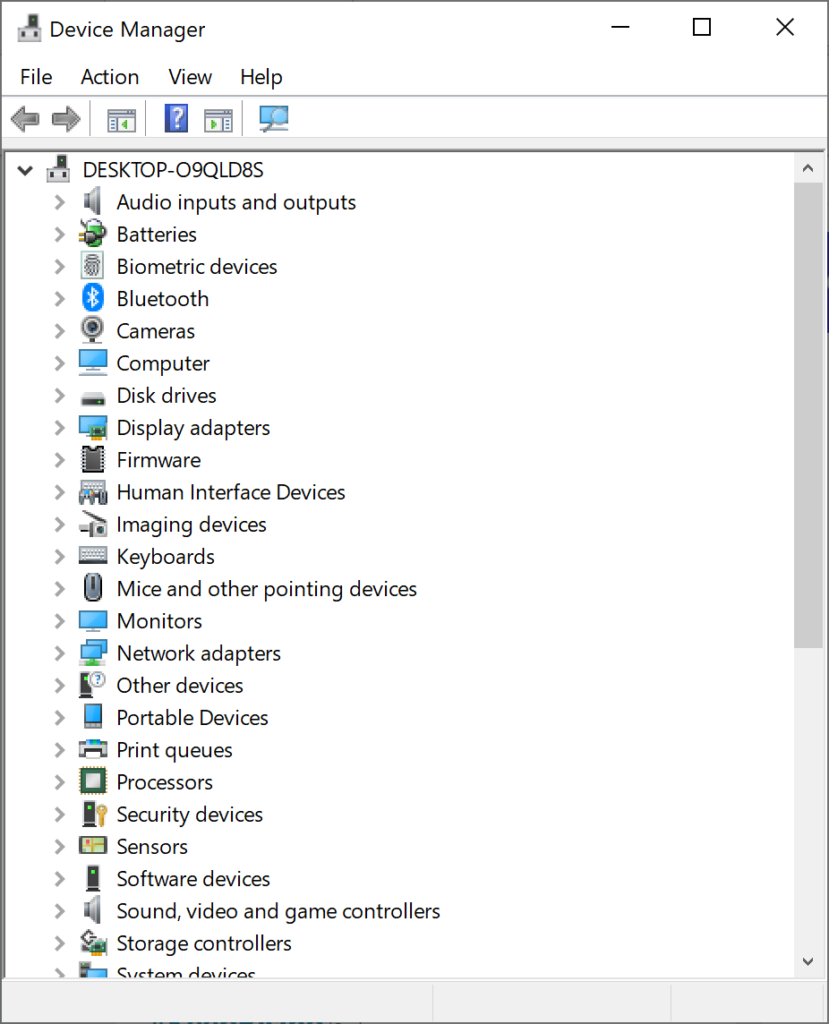 Press Windows Key + X and select Device Manager from the menu.
Expand the relevant category of the device drivers associated with Bgodemo.exe.