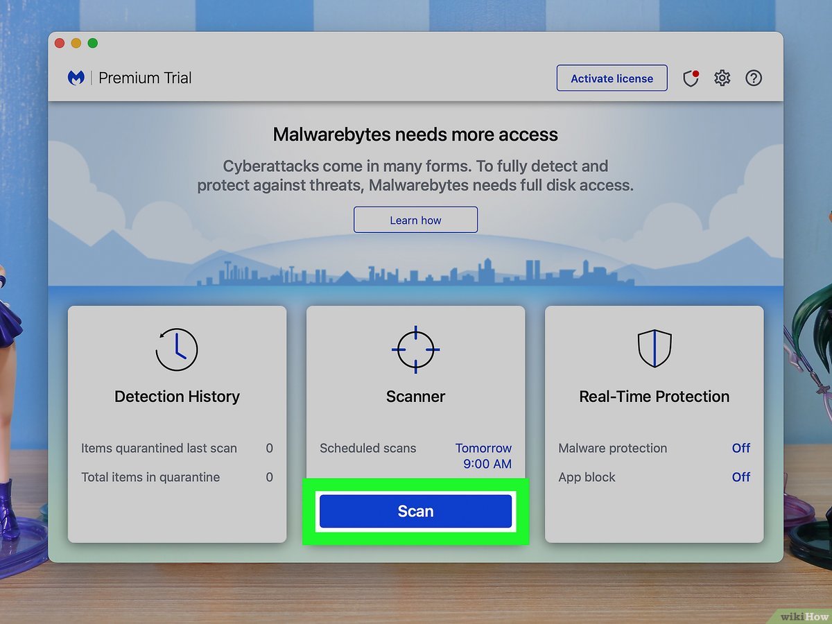 Step 1: Download and install a reputable antivirus software
Open a web browser