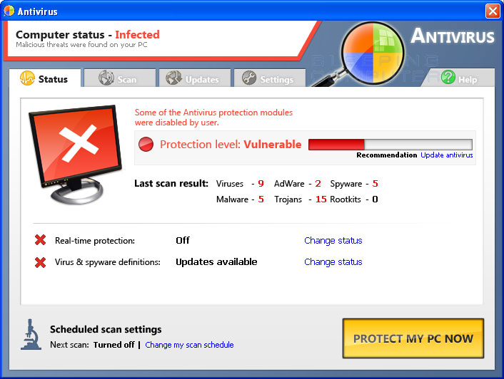 Use a reputable antivirus program to scan your computer for any malware or viruses.
If any malware is detected, follow the antivirus program's instructions to remove it.