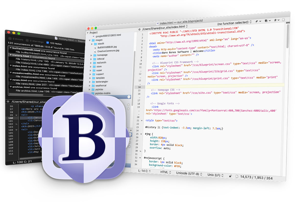 Visit the official BBEdit website and navigate to the Downloads section.
Check if there is a newer version of BBEdit available.