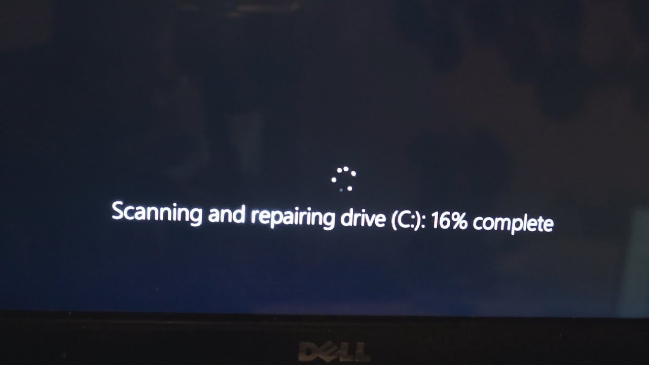 Wait for the scanning and repairing process to complete.
Restart your computer to apply any repairs made to the hard drive.