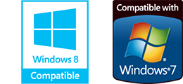 Windows 7: Compatible
Windows 8: Compatible